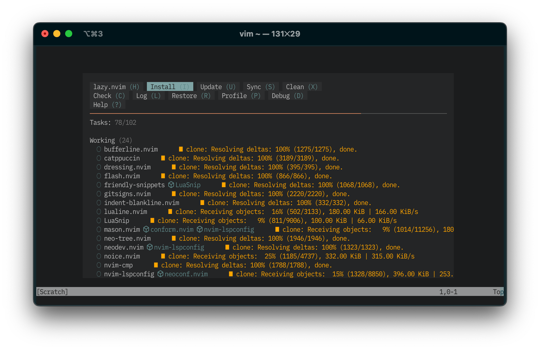 Effective Neovim setup for web development towards 2024