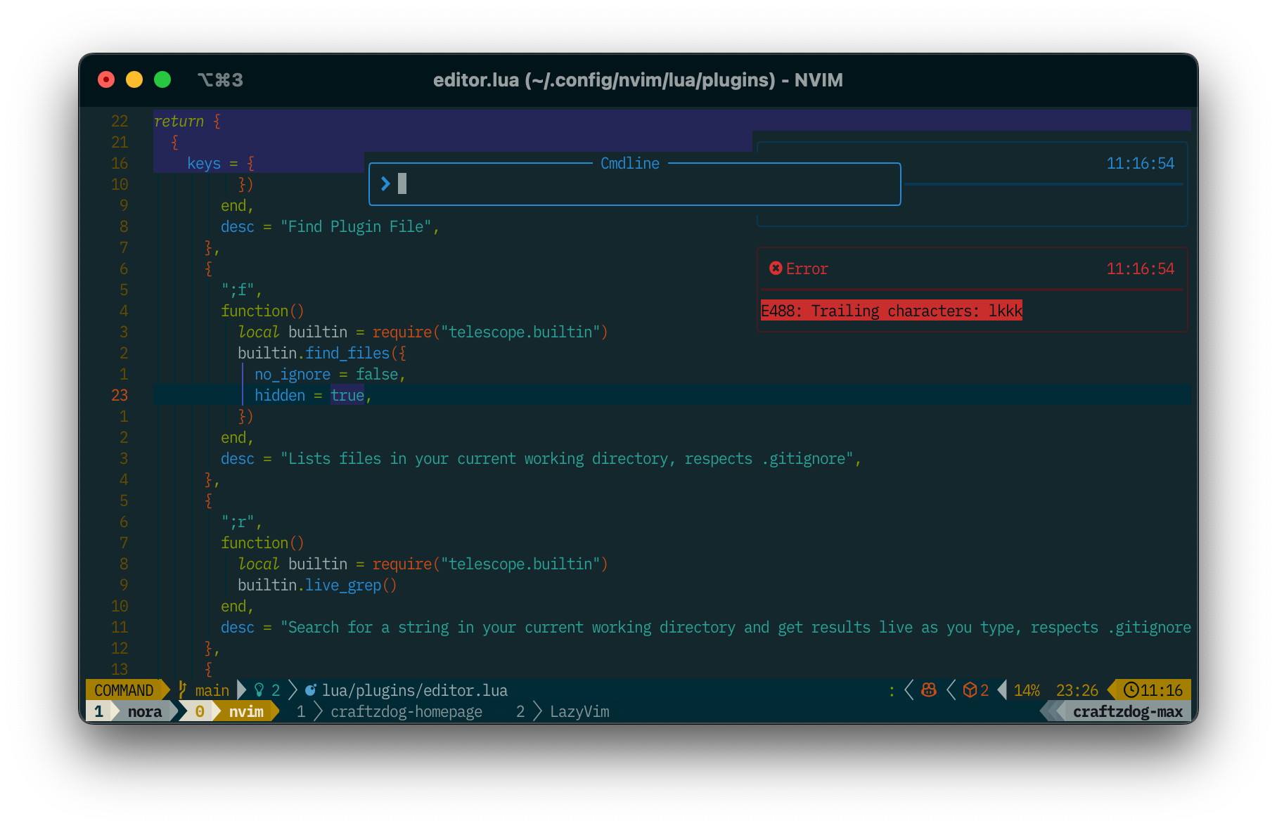 Effective Neovim setup for web development towards 2024