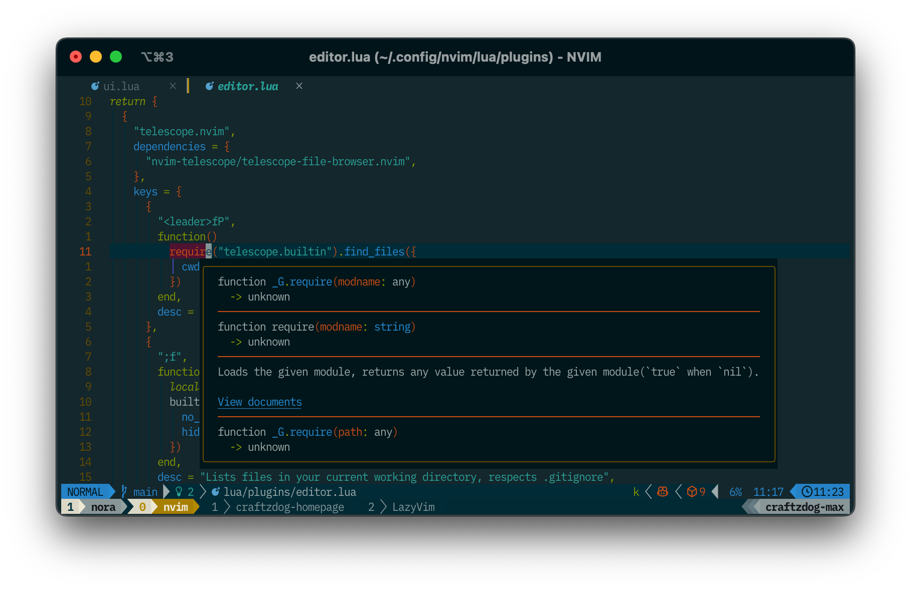 Effective Neovim setup for web development towards 2024