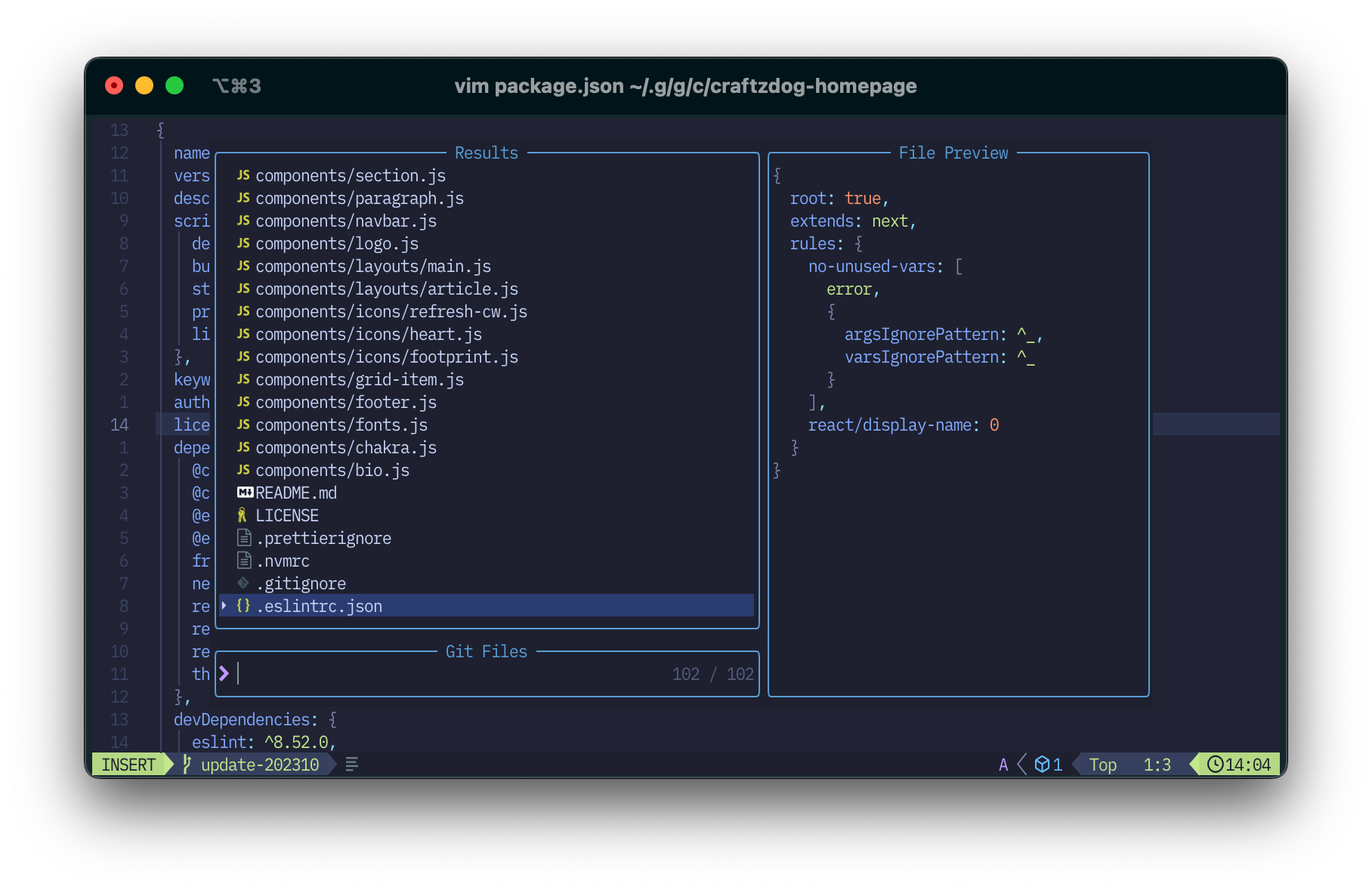 Effective Neovim setup for web development towards 2024