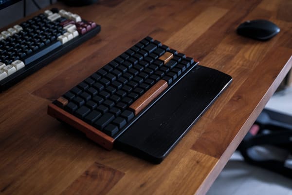 I made my Keychron K2 HE stealthy